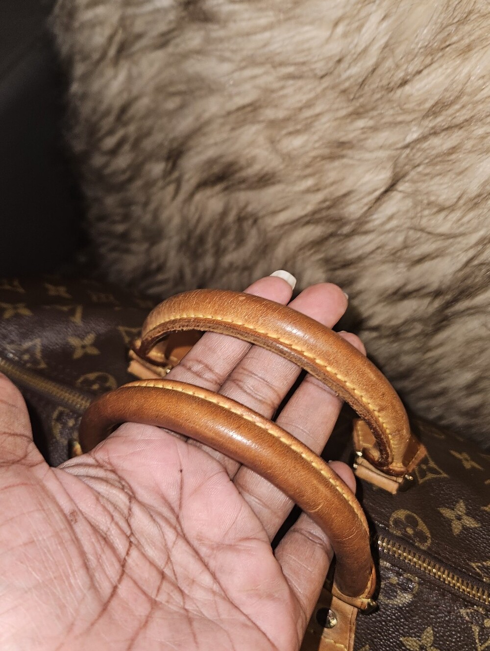 Louis Vuitton Monogram Speedy 35 W/ Free Wallet - Picture 7 of 13